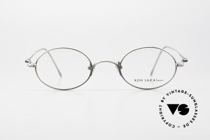 Koh Sakai KS9541 Ovale Brille Made in Japan 90er, Größe: small, Passend für Herren und Damen