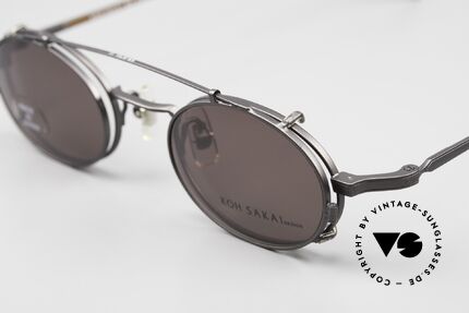 Koh Sakai KS9701 Kleine Titan Fassung mit Clip, Koh Sakai, BADA und OKIO Brillen waren ein Vertrieb, Passend für Herren und Damen