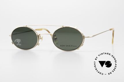 Koh Sakai KS9711 Clip On Brille 90er Titanium Details
