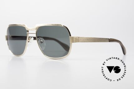 Optura STRONG Gold Filled 70er Sonnenbrille, Wahnsinns-Qualität; damals für die Ewigkeit gemacht, Passend für Herren