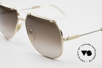 Pierre Cardin CP805 Alte 80er Segler Sonnenbrille, absolute Spitzen-Qualität in Größe 57/14, 135, Passend für Herren