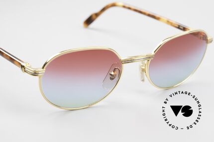 Cartier Lueur Luxus 90er Sonnenbrille Unisex, ungetragen und mit vollständiger Cartier Verpackung, Passend für Herren und Damen