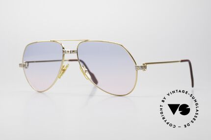 Cartier Vendome Santos - M Rare 80er Luxus Sonnenbrille Details