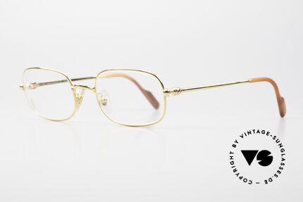 Cartier Deimios - S Luxus Brillenfassung 90er Small, leichter flexibler Rahmen für höchsten Tragekomfort, Passend für Herren und Damen