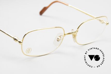 Cartier Deimios - S Luxus Brillenfassung 90er Small, ungetragenes Einzelstück inkl. orig. Cartier Zubehör, Passend für Herren und Damen