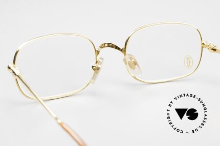 Cartier Deimios Luxus Brillenfassung 90er Small, KEIN RETRO, sondern ein kostbares altes ORIGINAL!, Passend für Herren und Damen