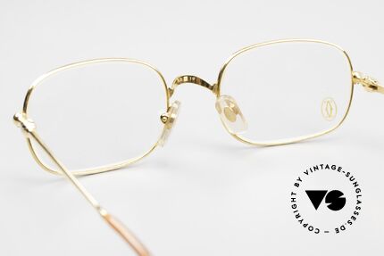 Cartier Deimios - S Luxus Brillenfassung 90er Small, KEIN RETRO, sondern ein kostbares altes ORIGINAL!, Passend für Herren und Damen