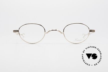 Lunor I 03 Telescopic Limited Edition Rose Gold, minimalistische Brille; stilvoll in zeitloser Eleganz, Passend für Herren und Damen