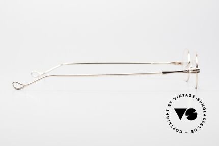 Lunor II 04 Limited Rose Gold Brille XS Oval, zeitlose Fassung; Unisex-Modell (Damen und Herren), Passend für Herren und Damen