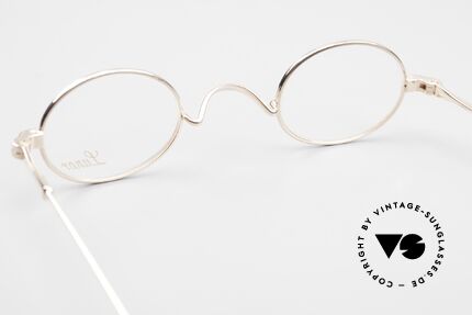 Lunor II 04 Limited Rose Gold Brille XS Oval, Größe: extra small, Passend für Herren und Damen