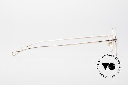 Lunor V 110 Limitiere Rose Gold Brille Rund, aus der 2011er Kollektion; ungetragen und mit Etui, Passend für Herren und Damen Lunor V 110 Limitiere Rose Gold Brille Rund, aus der 2011er Kollektion; ungetragen und mit Etui, Passend für Herren und Damen