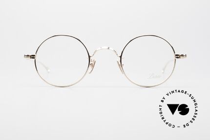 Lunor V 110 Limitiere Rose Gold Brille Rund, limited Rosé-Gold Rahmen (glänzt dadurch wärmer), Passend für Herren und Damen Lunor V 110 Limitiere Rose Gold Brille Rund, limited Rosé-Gold Rahmen (glänzt dadurch wärmer), Passend für Herren und Damen