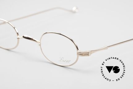 Lunor II 08 Limitierte Brille In Rose Gold, Brillendesign in Anlehnung an frühere Jahrhunderte, Passend für Herren und Damen