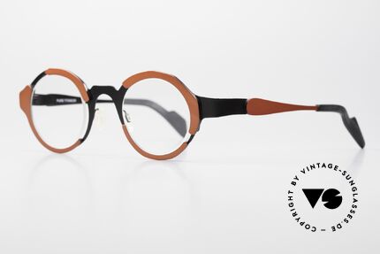 Theo Belgium Eye-Witness UC Designerbrille Damen & Herren, in Wirklichkeit raffiniert gemacht; echte Designerbrille!, Passend für Herren und Damen