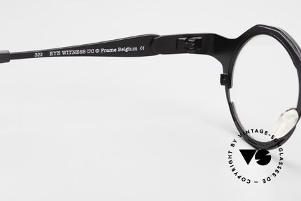 Theo Belgium Eye-Witness UC Designerbrille Damen & Herren, KEINE RETRObrille, sondern ein ca. 10 Jahre altes Unikat, Passend für Herren und Damen