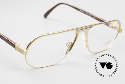 Davidoff 301 Edle Herrenbrille 1990er, ungetragen (wie alle unsere 1990er Herren-Brillen), Passend für Herren