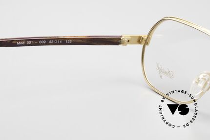 Davidoff 301 Edle Herrenbrille 1990er, KEINE Retrobrille, sondern ein kostbares ORIGINAL, Passend für Herren