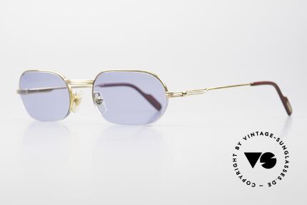 Cartier Ascot Rahmenlose Luxus Sonnenbrille, "Ascot" benannt nach der britischen Pferderennstrecke, Passend für Herren und Damen