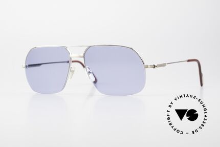 Cartier Orsay 90er Platin Luxus Sonnenbrille Details