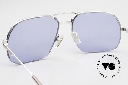 Cartier Orsay 90er Platin Luxus Sonnenbrille, neue CR39 Sonnengläser in BLAU (100% UV Schutz), Passend für Herren