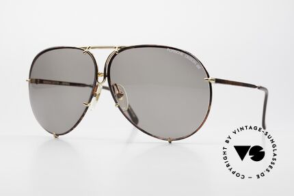 Porsche 5623 Johnny Depp Filmsonnenbrille, ungetragen, mit Wechselgläsern & orig. Porsche Etui, Passend für Herren und Damen