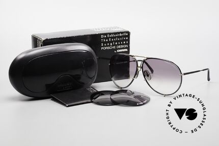 Porsche 5623 80er Brille Mit Wechselgäsern, Mod. 5623 = 80er SMALL (heute eher MEDIUM Größe), Passend für Herren und Damen