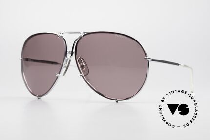 Porsche 5623 Black Mass Film Sonnenbrille, ungetragen, mit Wechselgläsern & orig. Porsche Etui, Passend für Herren und Damen