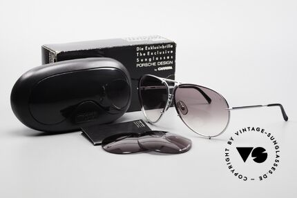 Porsche 5621 Ultra Seltene Titanium Version, KEINE Retro-Sonnenbrille; sondern das alte Original, Passend für Herren