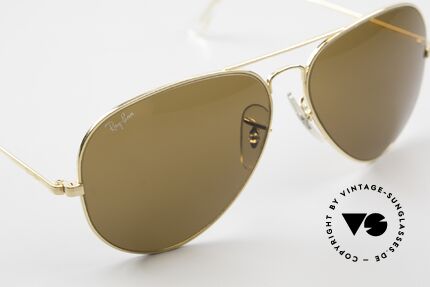 Ray Ban Large Metal II Alte B&L USA Sonnenbrille, TOP-Verarbeitung mit der bekannten B&L Gravur, Passend für Herren
