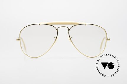 Ray Ban Outdoorsman Rare Alte 56mm B&L USA Brille, wirklich seltene Ausführung für optische Gläser, Passend für Herren und Damen