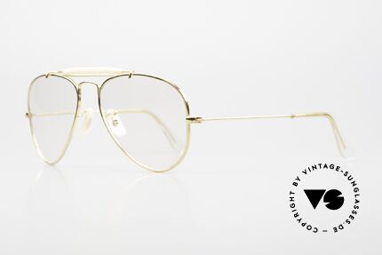 Ray Ban Outdoorsman Rare Alte 56mm B&L USA Brille, Größe 56-16 gibt es auch nur in dieser Variante, Passend für Herren und Damen