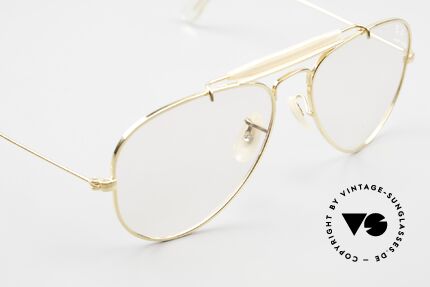 Ray Ban Outdoorsman Rare Alte 56mm B&L USA Brille, ungetragen (wie alle unsere 80er vintage Brillen), Passend für Herren und Damen