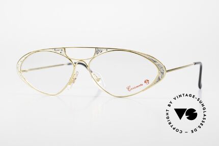 Casanova LC8 Luxusbrille Mit Murano Glas, zauberhafte CASANOVA Designerbrille von circa 1985, Passend für Damen