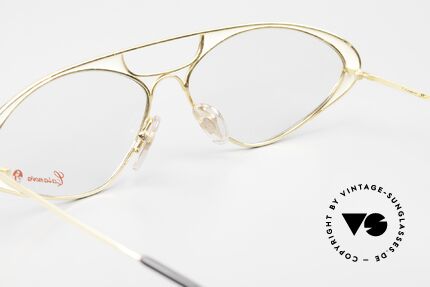 Casanova LC8 Luxusbrille Mit Murano Glas, KEINE Retrobrille, sondern ein einzigartiges ORIGINAL, Passend für Damen
