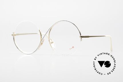 Casanova FC9 Kunstvolle Vintage Brille 80er Details