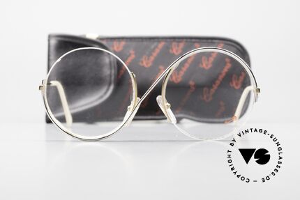 Casanova FC9 Kunstvolle Vintage Brille 80er, KEINE Retrobrille, sondern ein altes 80er Original!, Passend für Damen