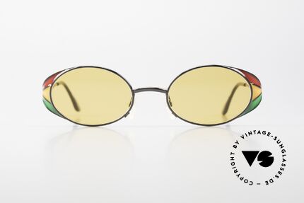 Casanova Rasta Reggae Rastafari Jamaika Brille, aus der letzten Casanova-Kollektion (späte 90er), Passend für Herren und Damen