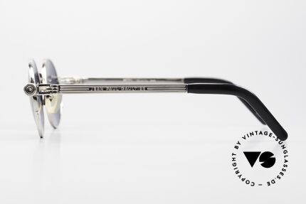 Jean Paul Gaultier 56-4178 Runde Industrial Vintage Brille, ungetragenes Einzelstück inkl. orig. Etui, echt vintage, Passend für Herren
