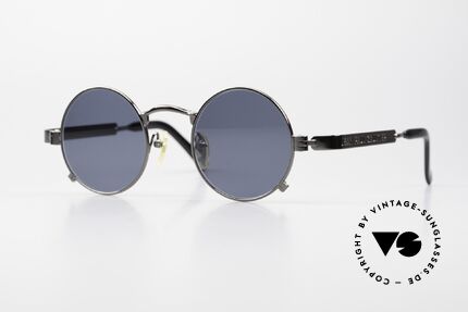 Jean Paul Gaultier 56-0102 Runde Vintage Brille Steampunk Details