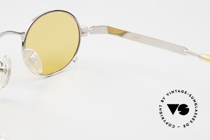 Jean Paul Gaultier 56-1173 Ovale Vintage Brille Steampunk, Größe: extra large, Passend für Herren
