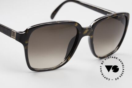 Dunhill 6024 Herrensonnenbrille von 1984, das Material glänzt nach 35 Jahren noch wie neu, Passend für Herren
