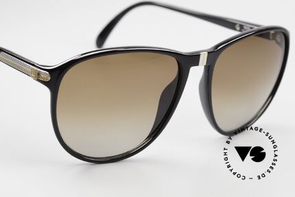 Dunhill 6040 Herrensonnenbrille von 1986, das Material glänzt nach 35 Jahren noch wie neu, Passend für Herren