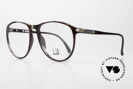 Dunhill 6040 Optyl Herrenbrille von 1986, Schmuckelemente sind vergoldet und rhodiniert, Passend für Herren