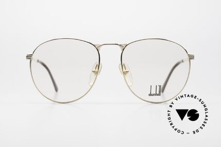 Dunhill 6065 Panto Herrenbrille von 1988, M. 6065, Gr. 55/18, col. 43 "vergoldet-bordeaux", Passend für Herren Dunhill 6065 Panto Herrenbrille von 1988, M. 6065, Gr. 55/18, col. 43 "vergoldet-bordeaux", Passend für Herren