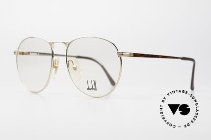 Dunhill 6065 Panto Herrenbrille von 1988, fühlbare 80er Spitzen-Qualität; made in Austria, Passend für Herren Dunhill 6065 Panto Herrenbrille von 1988, fühlbare 80er Spitzen-Qualität; made in Austria, Passend für Herren