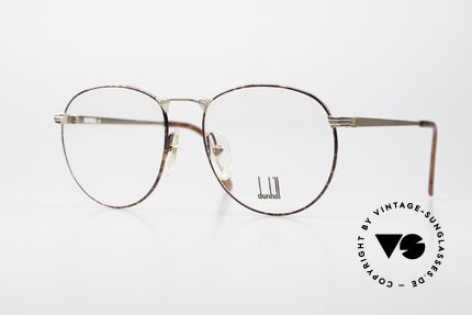 Dunhill 6065 Herren Pantobrille von 1988, Alfred Dunhill PANTO Herren-Brille von 1988, Passend für Herren Dunhill 6065 Herren Pantobrille von 1988, Alfred Dunhill PANTO Herren-Brille von 1988, Passend für Herren