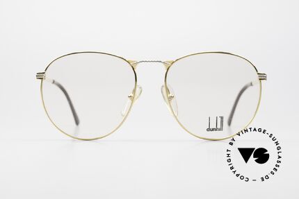 Dunhill 6065 Brille Von 1988 in 55m Size, M. 6065, Gr. 55/18, col. 47 'vergoldet-rhodiniert', Passend für Herren
