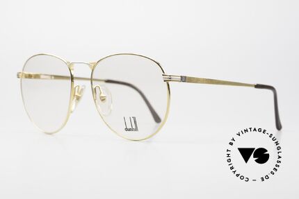 Dunhill 6065 Brille Von 1988 in 55m Size, fühlbare 80er Spitzen-Qualität; made in Austria, Passend für Herren