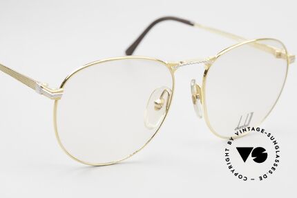 Dunhill 6065 Brille Von 1988 in 55m Size, ungetragen NOS; wie all unsere vintage Dunhills, Passend für Herren