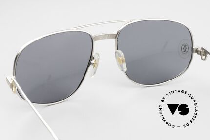 Cartier Romance Santos - XL Palladium Luxus Sonnenbrille, KEINE RETRO-Sonnenbrille; eine kostbare RARITÄT!, Passend für Herren
